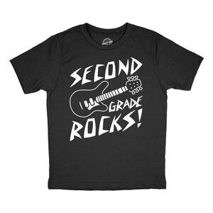 Youth Funny T Shirts Second Grade Rocks Sarcastic Tee For Kids
